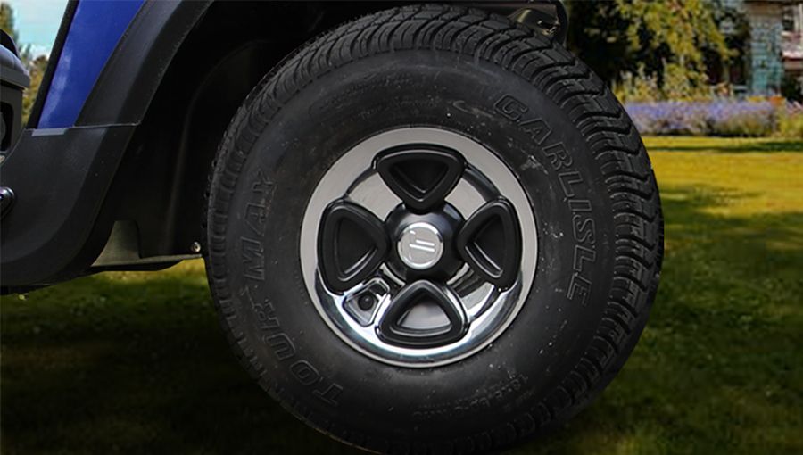 Tires Available in 8", 10", and 12"